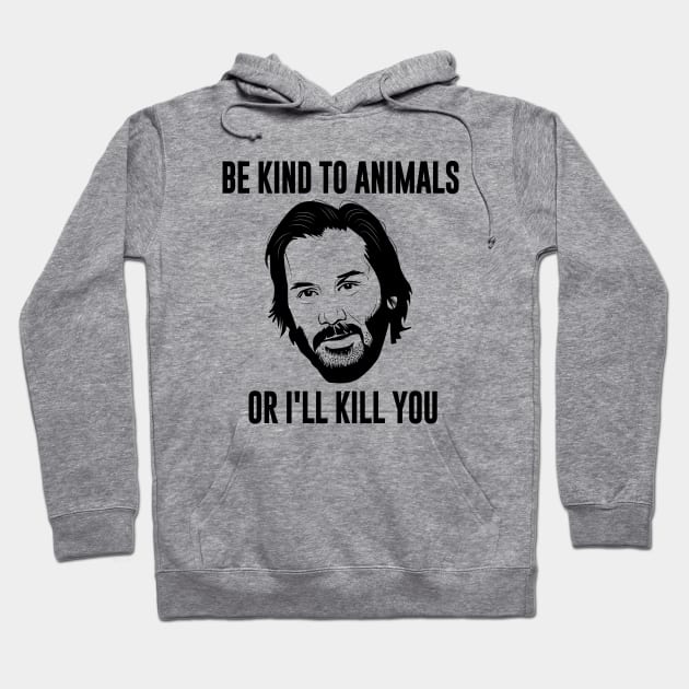 Keanu Reeves Hoodie by evermedia